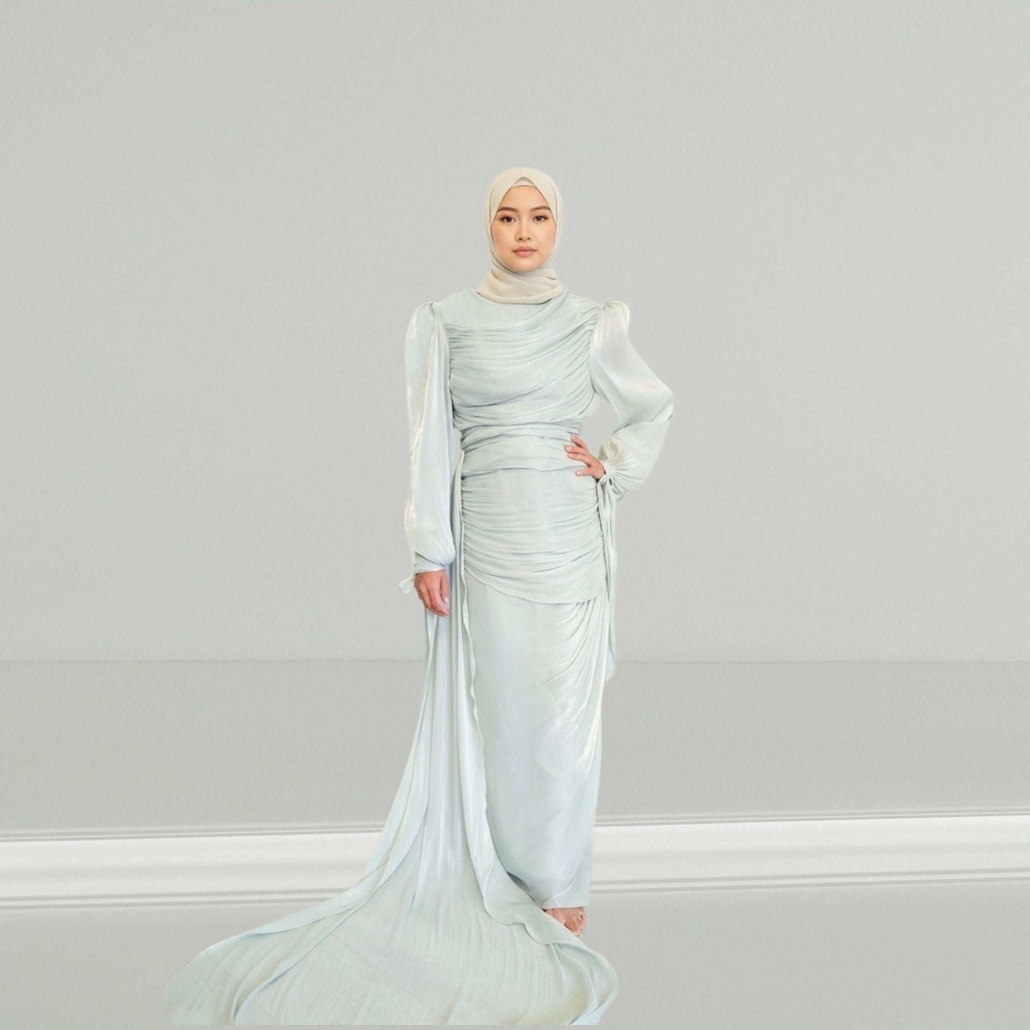 Hannah Draped Gown