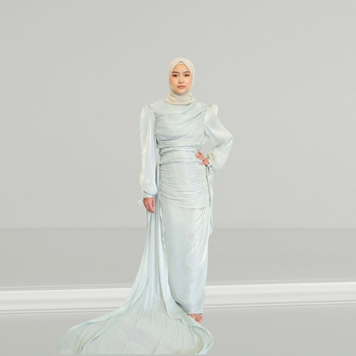 Hannah Draped Gown