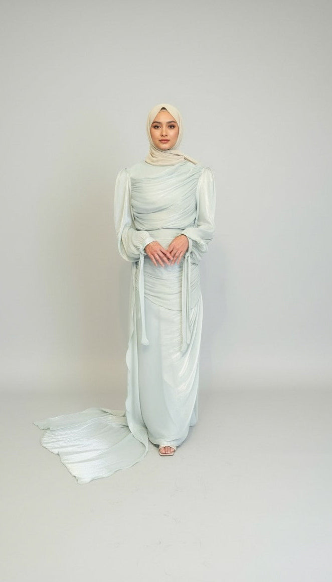 Hannah Draped Gown
