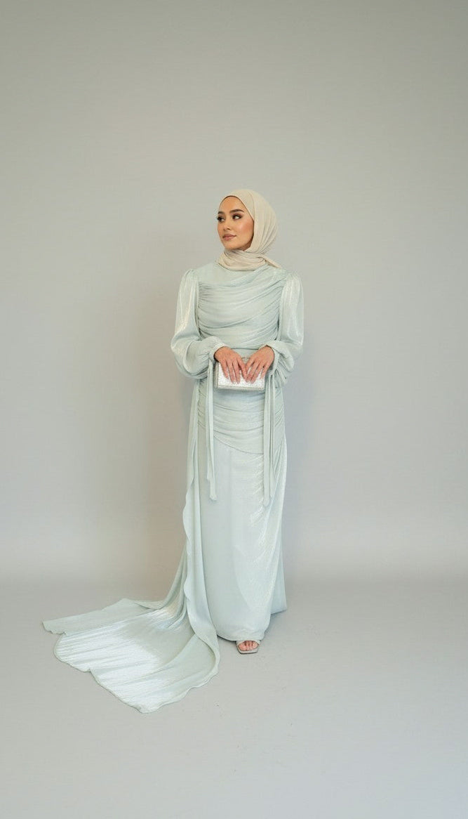 Hannah Draped Gown