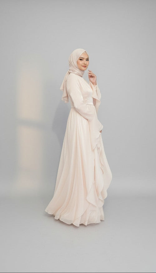 Lamia Ruffle Gown