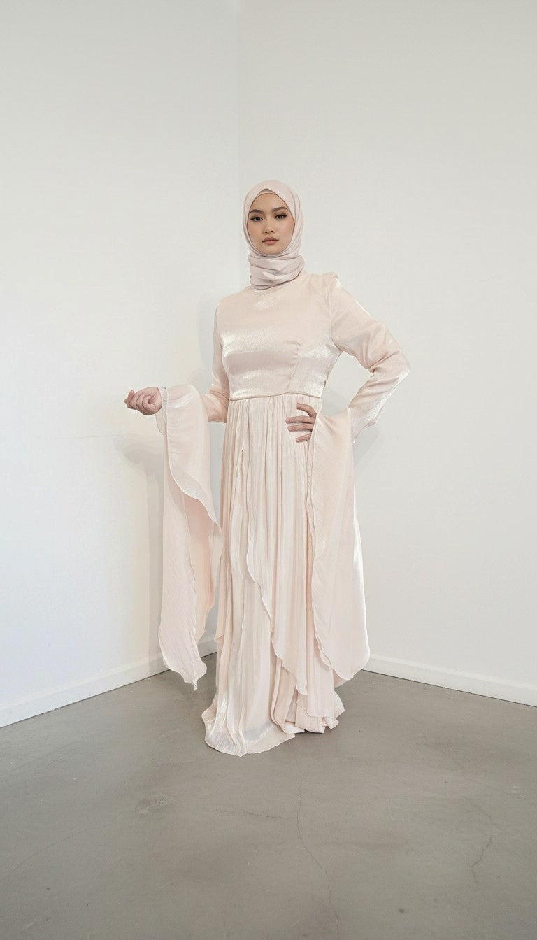 Lamia Ruffle Gown